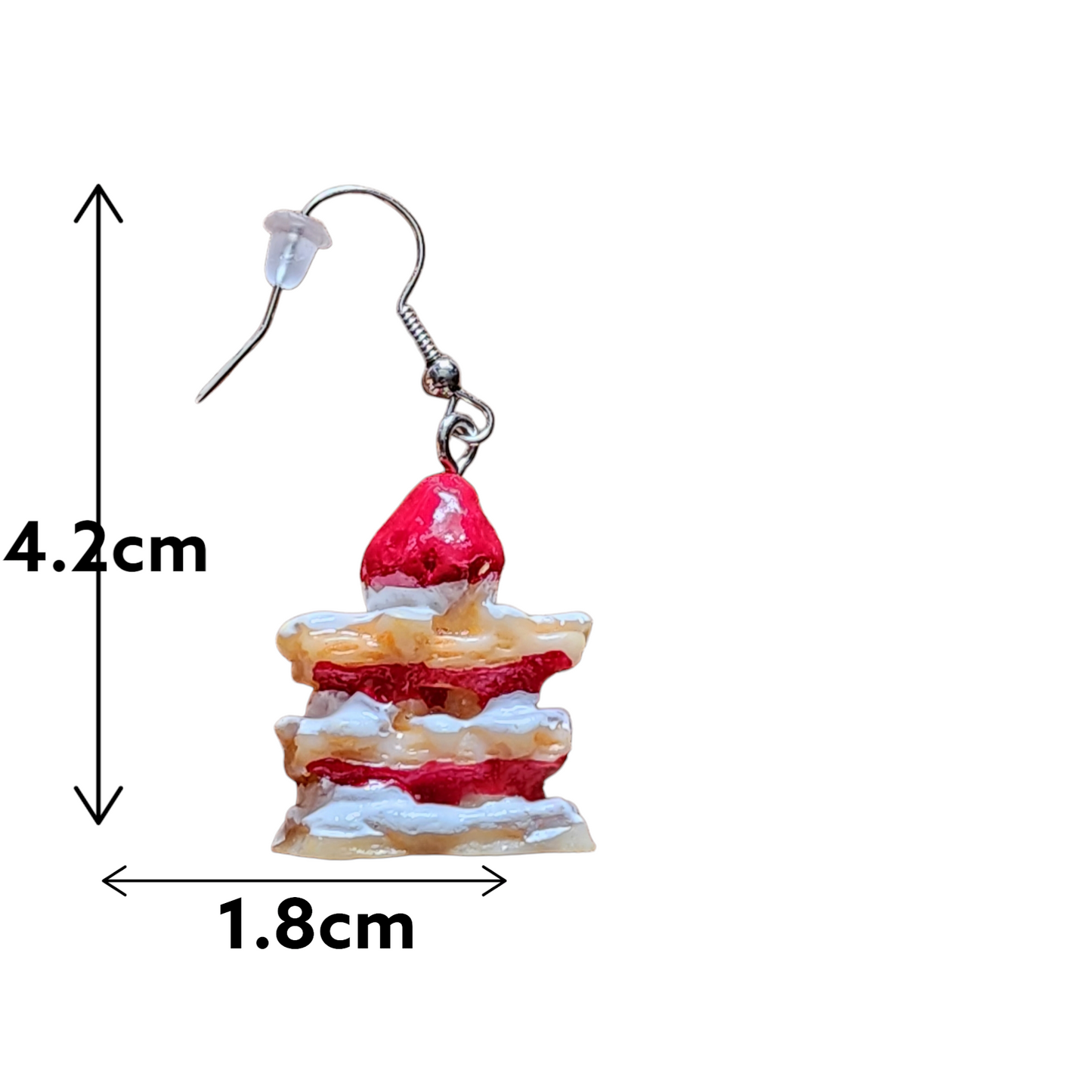 Strawberry short cake stack