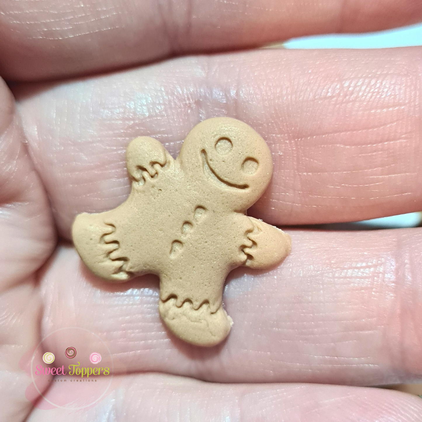 Mini Fondant Gingerbread Person (30)