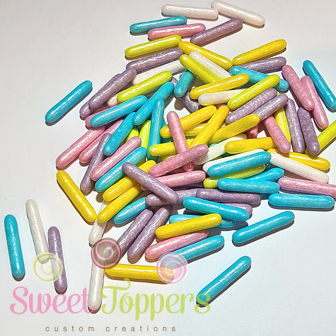 Shimmer Pastel Rods - Pressed Candy